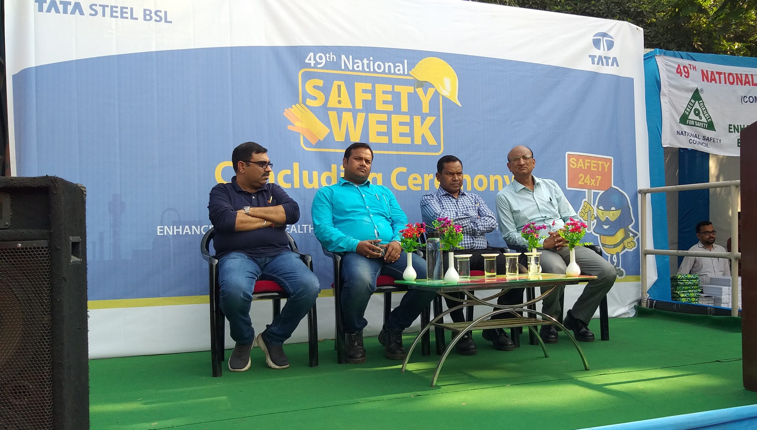 49th National Safety Week Observed in  Tata Steel BSL