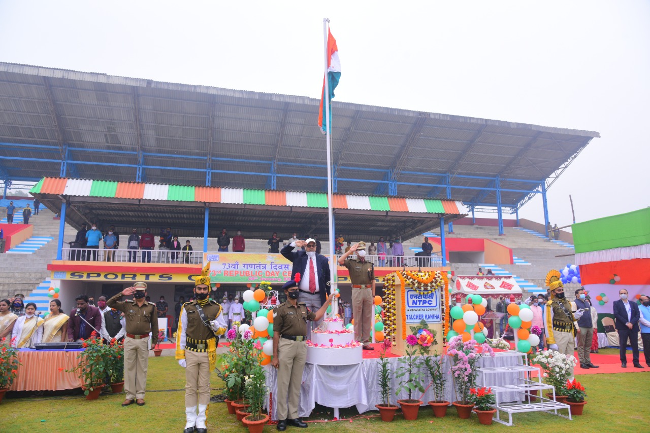 73rd Republic Day Celebrations at NTPC Kaniha￼