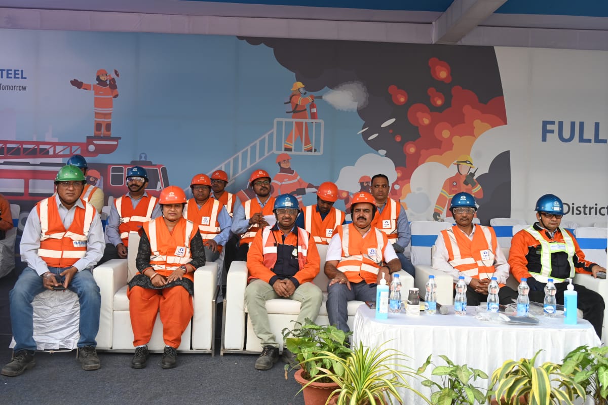 Tata Steel Meramandali conducts onsite emergency mock drill to enhance safety preparedness