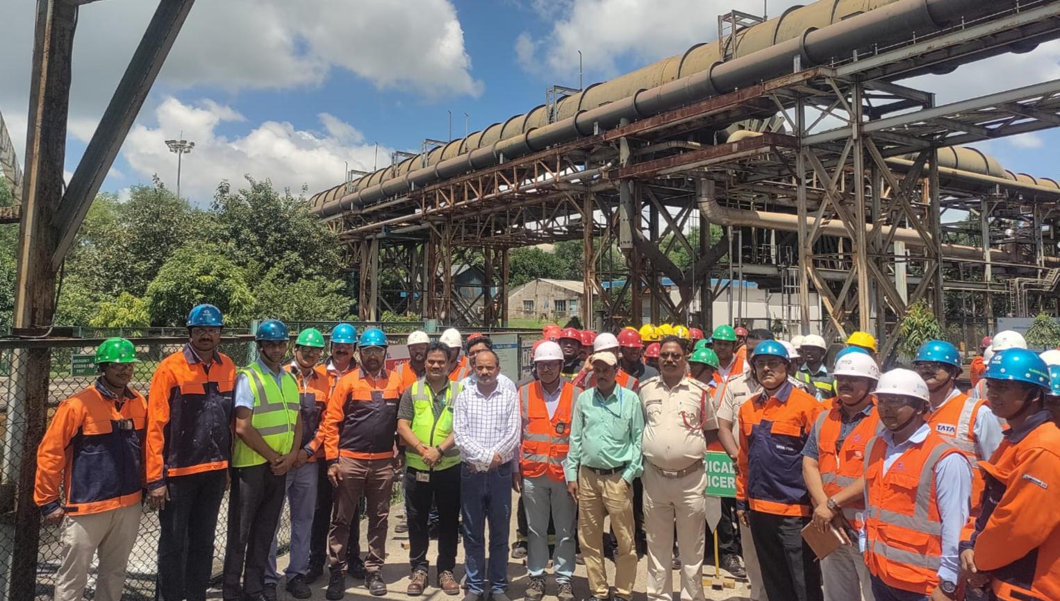 Tata Steel Kalinganagar conducts a full-scale on-site mock drill to test emergency preparedness