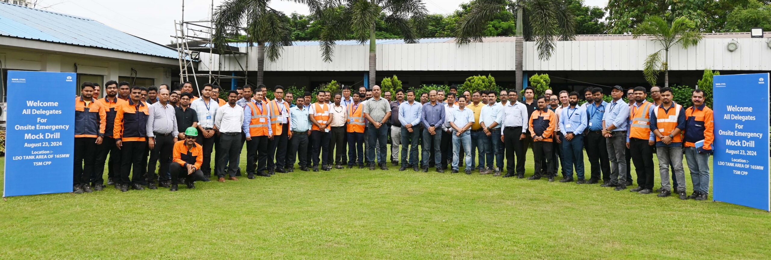 Tata Steel Meramandali Conducts Full-Scale Emergency Mock Drill