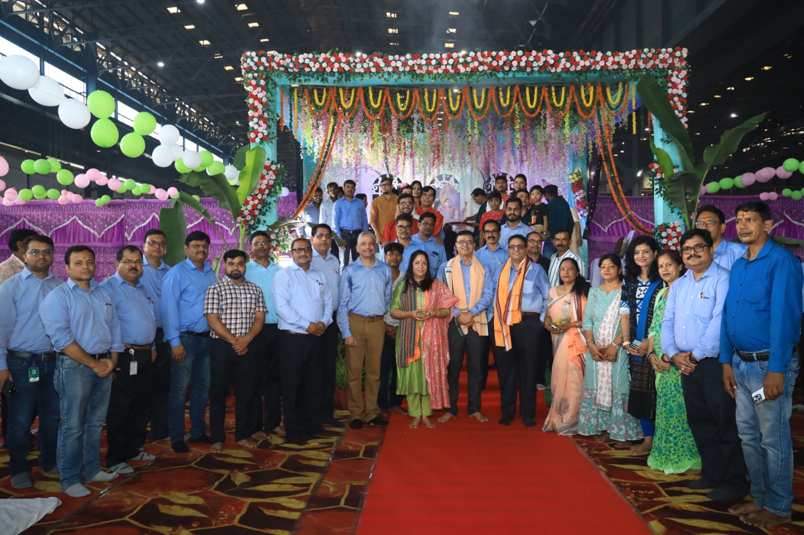 Jindal Steel & Power Observes Lord Vishwakarma Puja with Reverence and Enthusiasm